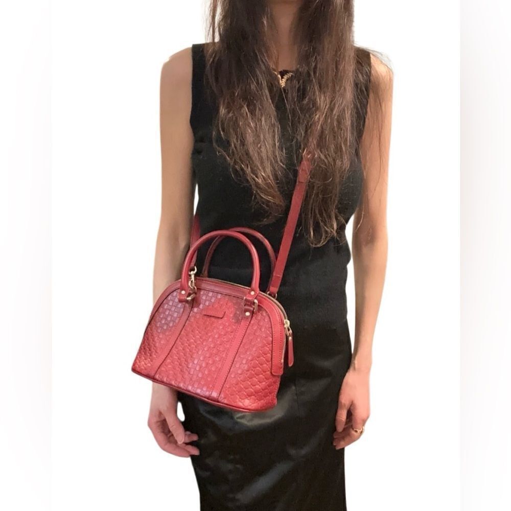 Gucci Microguccissima Dom shoulder bag